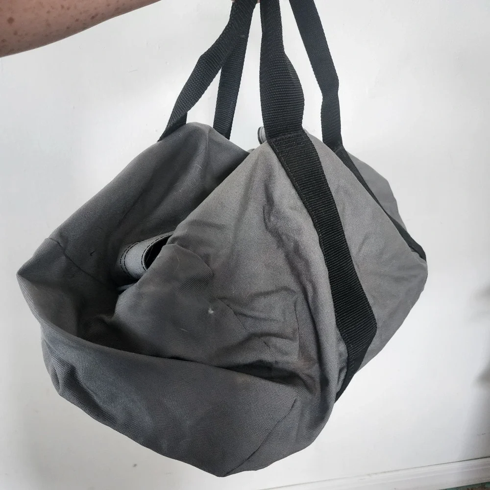 Vintage Outdoor Products Gray Duffle Bag Made in USA